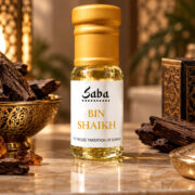 Bin Shaikh Attar concentrated alcohol-free roll-on bottle