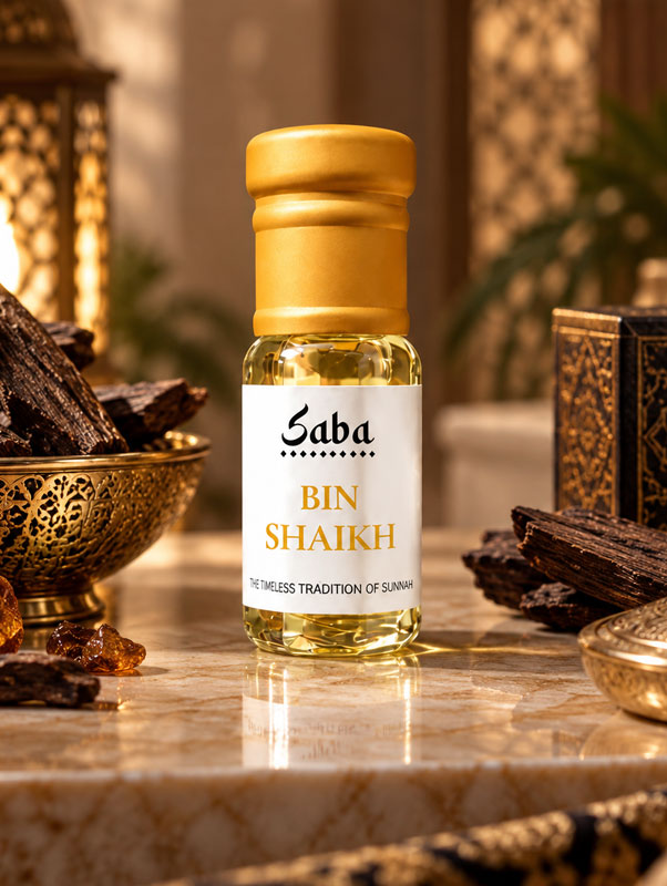 Bin Shaikh Attar Bin Shaikh Attar concentrated alcohol-free roll-on bottle