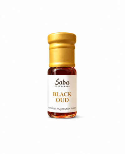 Black Oud Attar concentrated alcohol-free roll-on bottle