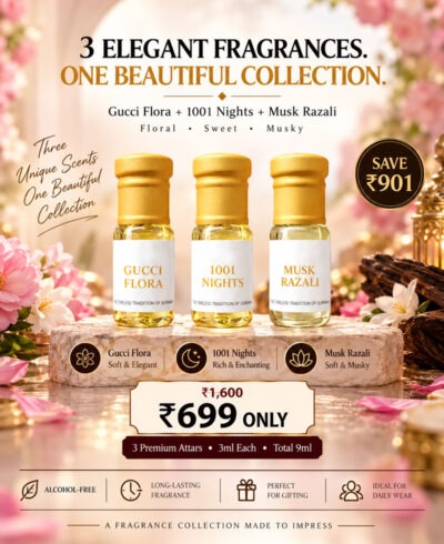 3 ELEGANT FRAGRANCES