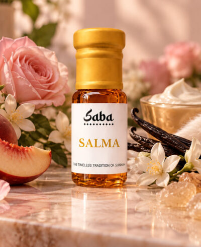 Salma Attar concentrated alcohol-free roll-on bottle