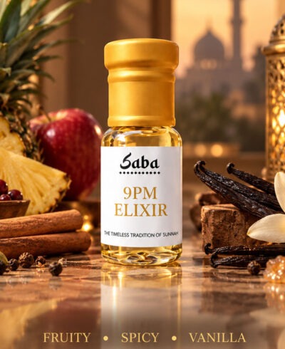 9PM Elixir Attar – Sweet, Spicy & Seductive Evening Perfume Oil (Alcohol-Free)