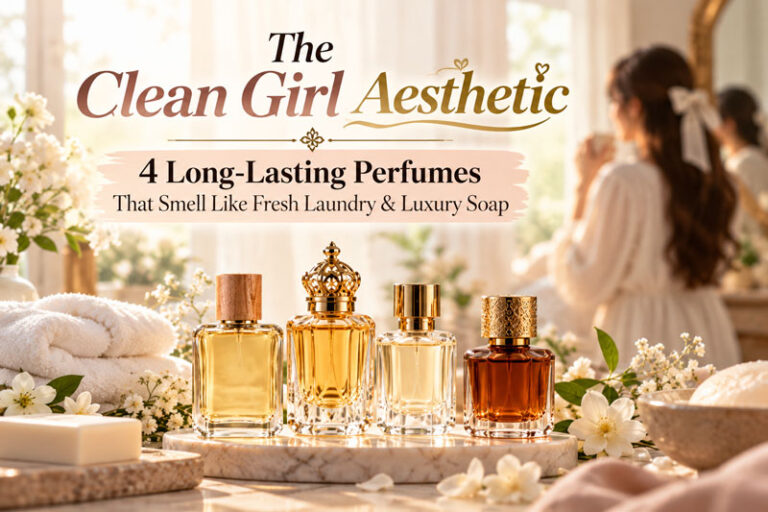 The Clean Girl Aesthetic: 4 Long-Lasting Perfumes That Smell Like Fresh Laundry & Luxury Soap